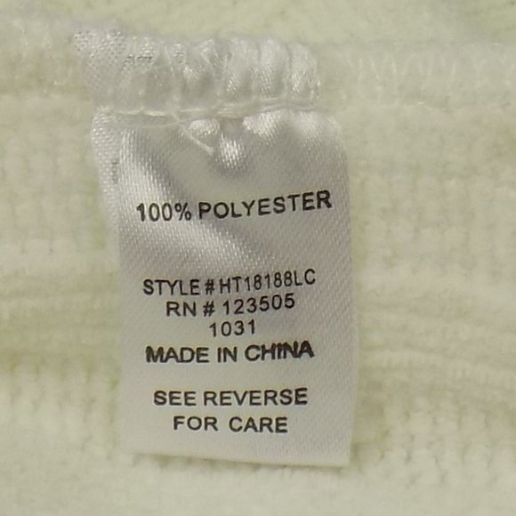 LoveLA Eva White Long Sleeve Sweater NWT Multiple Sizes - Picture 7 of 9